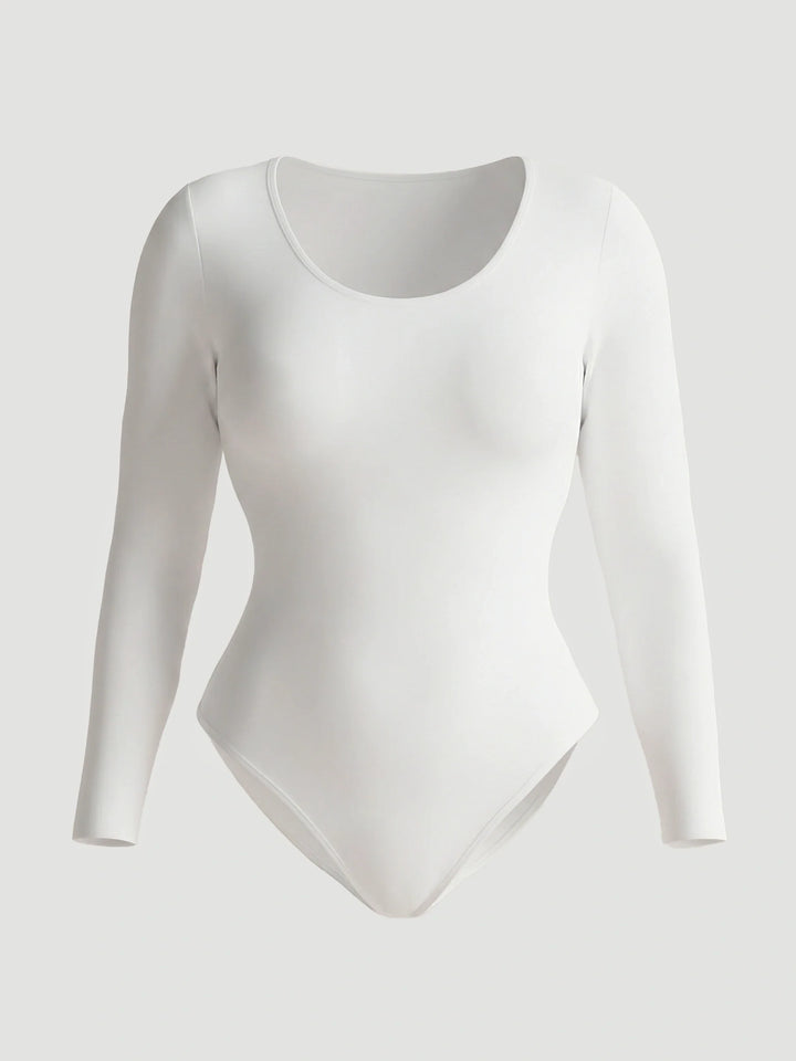 Long-Sleeve Seamless Sculpt Shapewear Bodysuit